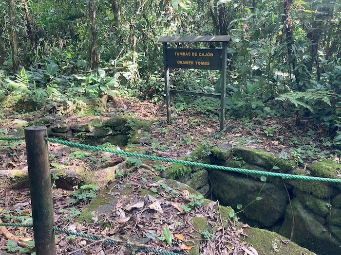 Drawer tombs from Guayabo National Monument. Image: Ainsley Ganti