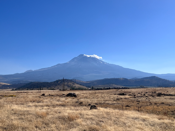 Figure 10: View of Mount Shasta.